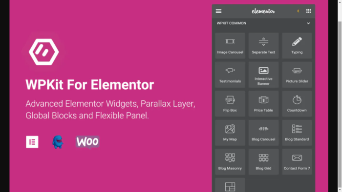 WPKit For Elementor - Advanced Widgets and Addons